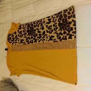 Leopard Sweater Dress